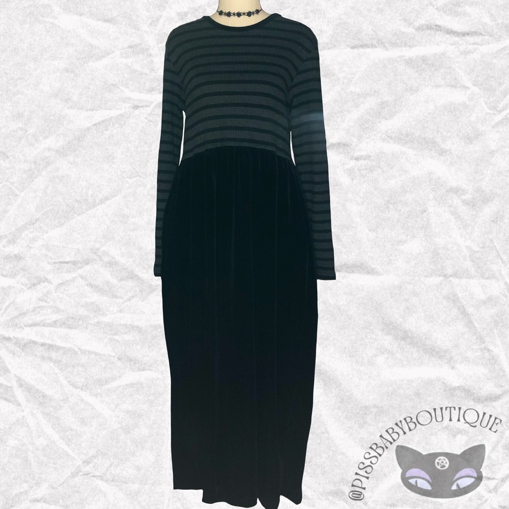 ✮ 90s Grunge Striped Dress ✮